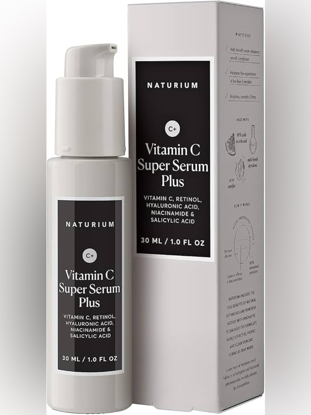 Naturium Vitamin C Super Serum Plus — White Brightening Serum